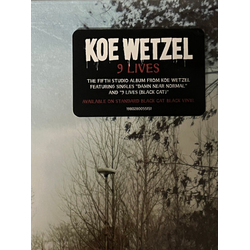 Koe Wetzel 9 Lives Vinyl LP USED