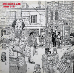 Jimmy Cliff Struggling Man Vinyl LP USED