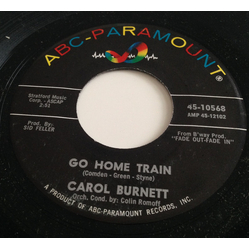 Carol Burnett Go Home Train Vinyl 7" USED