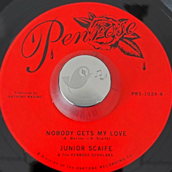 Junior Scaife / The Penrose Scholars Nobody Gets My Love Vinyl 7" USED