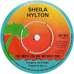 Sheila Hylton The Bed's Too Big Without You Vinyl 7" USED