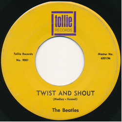 The Beatles Twist And Shout Vinyl 7" USED