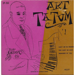 Art Tatum The Genius Of Art Tatum # 1 Vinyl 7" USED