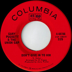 Gary Puckett & The Union Gap Could I USED VINYL 7INCH 45 RPM SINGLE