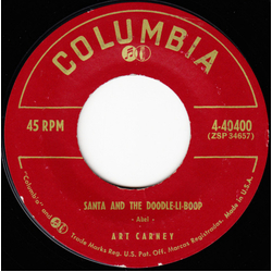 Art Carney Santa And The Doodle-Li-Boop Vinyl 7" USED