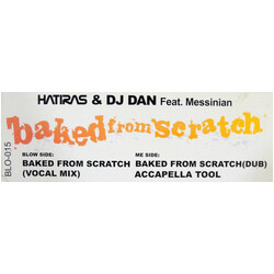 Hatiras / DJ Dan / Messinian Baked From Scratch VINYL 12" USED