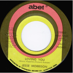 Jesse Morrison Loving You / Shakey Pudding USED VINYL 7INCH 45 RPM PROMO