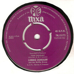 Lonnie Donegan's Skiffle Group Tom Dooley VINYL 7" USED