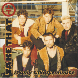 Take That It Only Takes A Minute USED VINYL 7INCH SINGLE MISPRINT