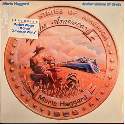 Merle Haggard Amber Waves Of Grain Vinyl LP USED