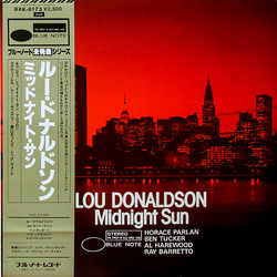 Lou Donaldson Midnight Sun Vinyl LP USED