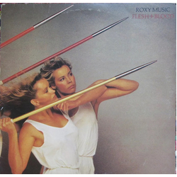 Roxy Music Flesh + Blood Vinyl LP USED