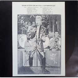 Brian Setzer Orchestra Lightnin' Boogie! Vinyl LP USED