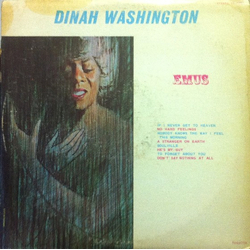 Dinah Washington Dinah Washington Vinyl LP USED