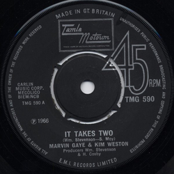 Marvin Gaye / Kim Weston It Takes Two Vinyl 7" USED