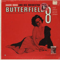 David Rose & His Orchestra Butterfield 8 Vinyl LP USED