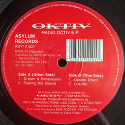 Oktiv Radio Octiv E.P. Vinyl 12" USED