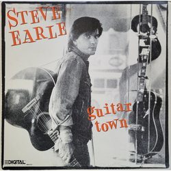 Steve Earle Guitar Town Vinyl LP USED