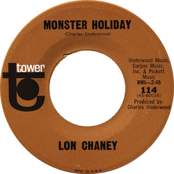 Lon Chaney Jr. Monster Holiday Vinyl 7" USED