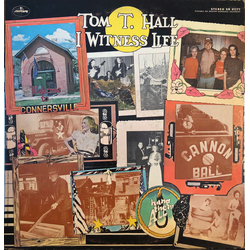 Tom T. Hall I Witness Life Vinyl LP USED