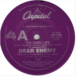 Dear Enemy The Good Life Vinyl 7" USED