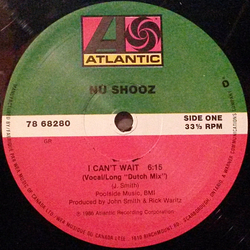 Nu Shooz I Can't Wait Vinyl 12" USED