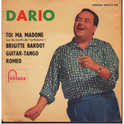 Dario Moreno Toi Ma Madone Vinyl 7" USED