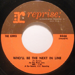 The Kinks Who'll Be The Next In Line / Ev'rybody's Gonna Be Happy Vinyl 7" USED