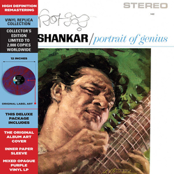 Ravi Shankar Portrait Of Genius Vinyl LP USED