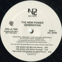 The New Power Generation The Good Life Vinyl 12" USED
