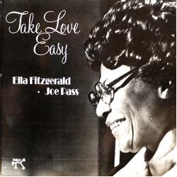 Ella Fitzgerald / Joe Pass Take Love Easy Vinyl LP USED