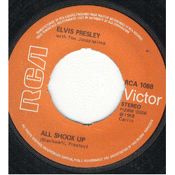 Elvis Presley / The Jordanaires All Shook Up Vinyl 7" USED