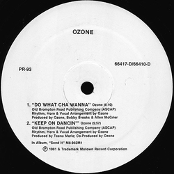 Ozone (5) / Dazz Band / Nolen And Crossley Do What You Wanna / Keep On Dancin' / Let It Whip / Ready Or Not Vinyl 12" USED