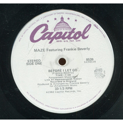 Maze Featuring Frankie Beverly Before I Let Go / Golden Time Of The Day Vinyl 12" USED