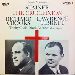 Richard Crooks (2) / Lawrence Tibbett / Trinity Choir / Mark Andrews (17) The Crucifixion Vinyl LP USED