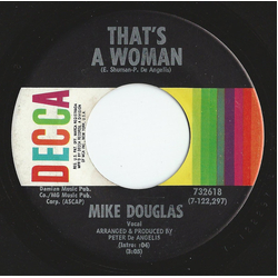 Mike Douglas That's A Woman Vinyl 7" USED