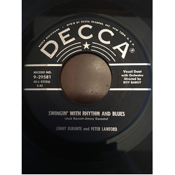Jimmy Durante Swingin' With Rhythm And Blues Vinyl 7" USED