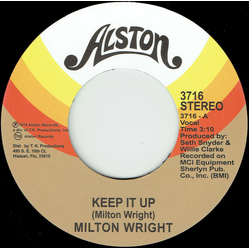 Milton Wright Keep It Up Vinyl 7" USED