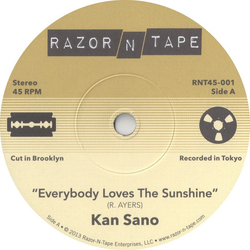 Kan Sano Everybody Loves The Sunshine Vinyl 7" USED