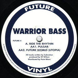 Warrior Bass Ride The Rhythm Vinyl 12" USED