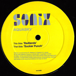 Aquasky Badlands / Sucker Punch Vinyl 12" USED