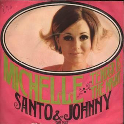 Santo & Johnny Michelle / Tender Is The Night Vinyl 7" USED