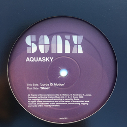 Aquasky Lords Of Motion / Ghost Vinyl 12" USED
