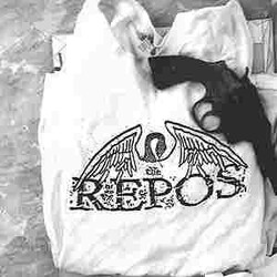 The Repos Rejoice In Ruin b/w Haunted Peace USED VINYL 7INCH 45 RPM SINGLE LIMITED EDITION