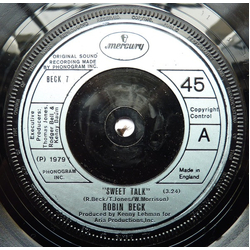 Robin Beck Sweet Talk Vinyl 7" USED