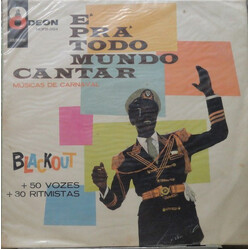 Black-Out (3) É Prá Todo Mundo Cantar (Músicas De Carnaval) Vinyl LP USED