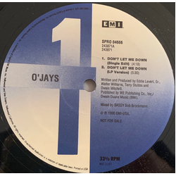 The O'Jays Don’t Let Me Down Vinyl 12" USED