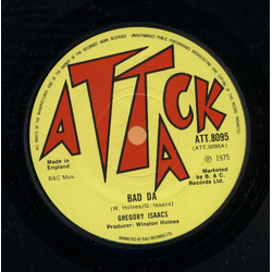 Gregory Isaacs Bad Da Vinyl 7" USED