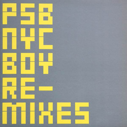 Pet Shop Boys NYC Boy (Re-mixes) Vinyl 12" USED