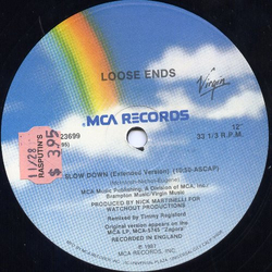 Loose Ends Slow Down Vinyl 12" USED